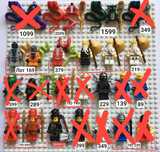 Original Lego Ninjago Minifigures Оригинальные фигурки Лего Ниндзяго
