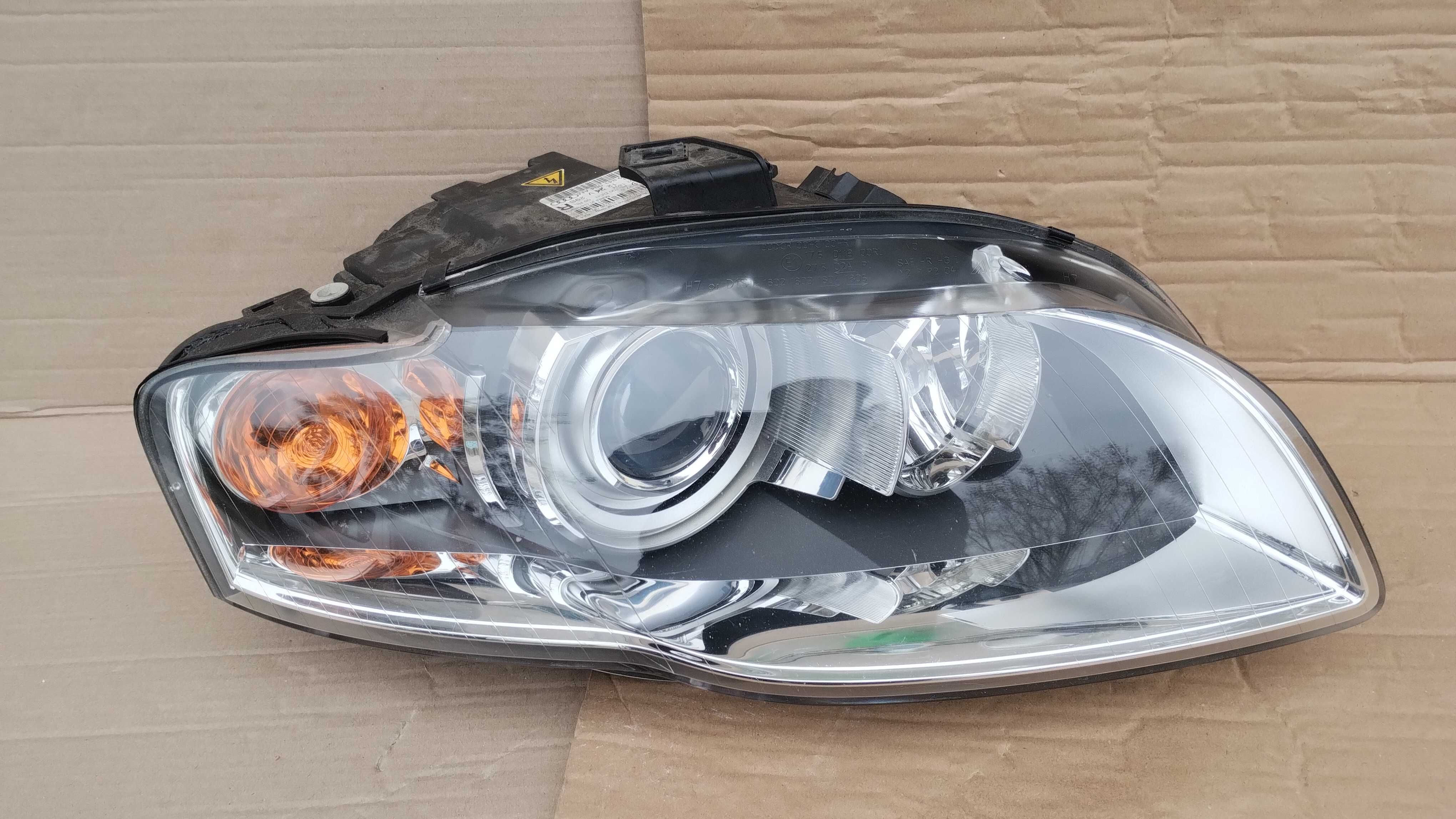 Lampa Przód Prawa Bi Xenon Audi A4 B7 8E 8E0 04-08r Europa