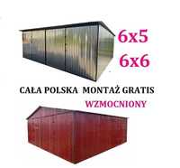 Garaż blaszany 6x5 6x6 8x5 8x6 Garaże blaszane Blaszak Cała Polska