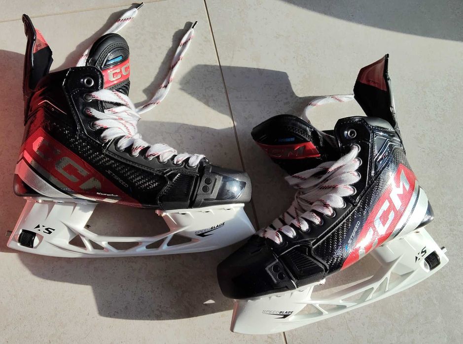 Łyżwy hokejowe CCM JetSpeed FT6 Pro rozmiar 9=44,5  okazja z stalkami