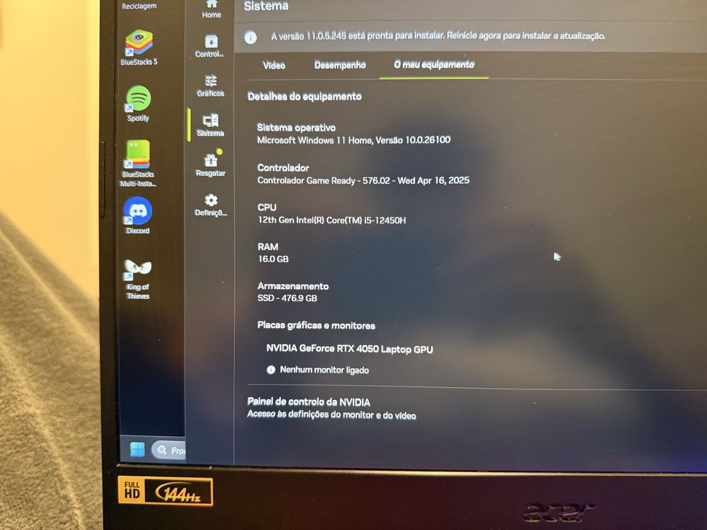 Acer Nitro 5 AN515