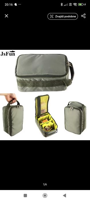 Sztywna Torba Ołowiowo-bitowa Z 3 Przegródkami Torba Na Karpia