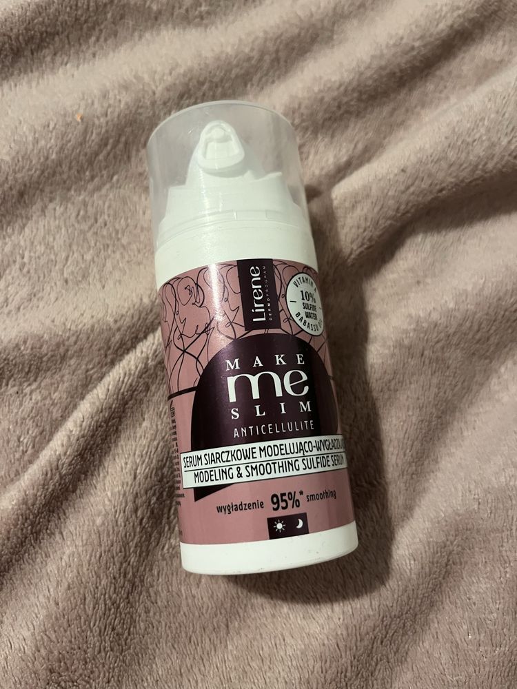 serum siarczkowe modelująco-wygładzające do ciała lirene make me slim