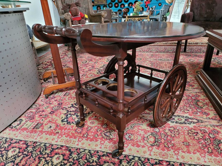 Carrinho bar em madeira - óptimo estado