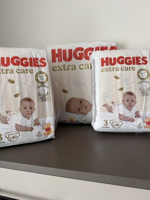 Памперси хагіс / huggies 1 / huggies 3