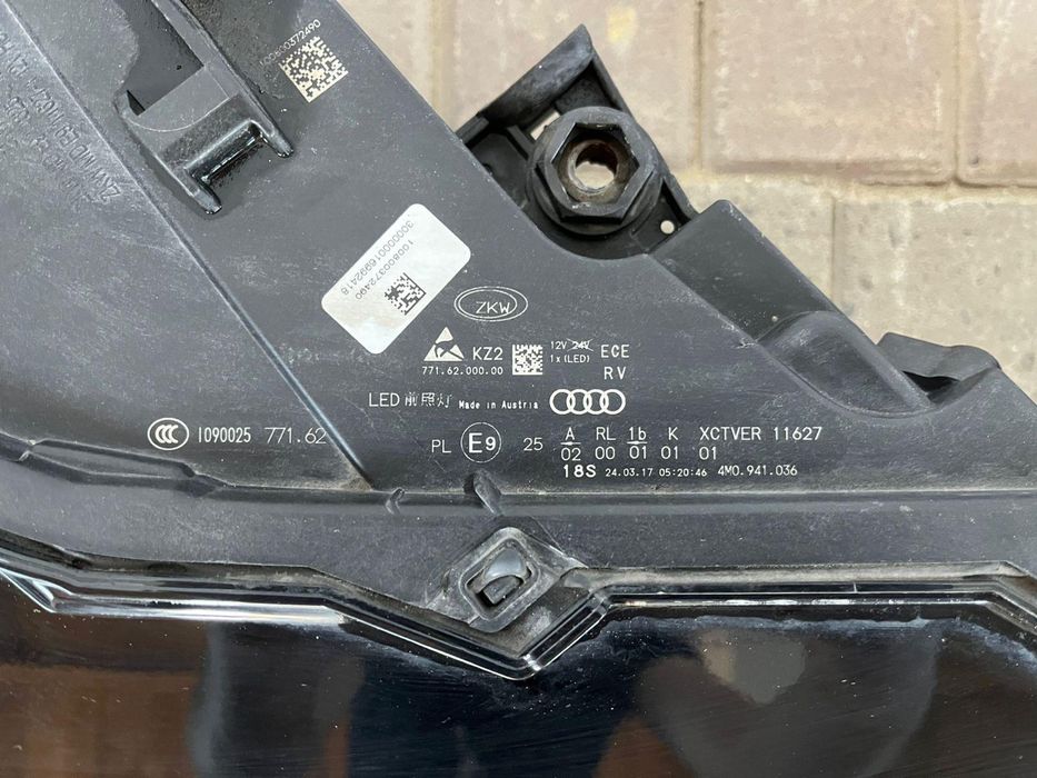 Фари audi Q7 4M matrix