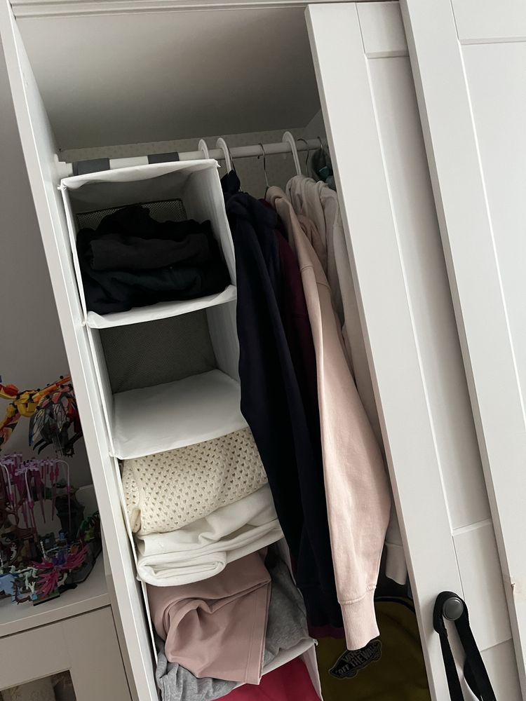 Szafa Hauga ikea stan bdb drazki i pojemnik