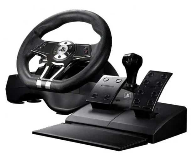 Volante + Pedais para PS3/PS4
