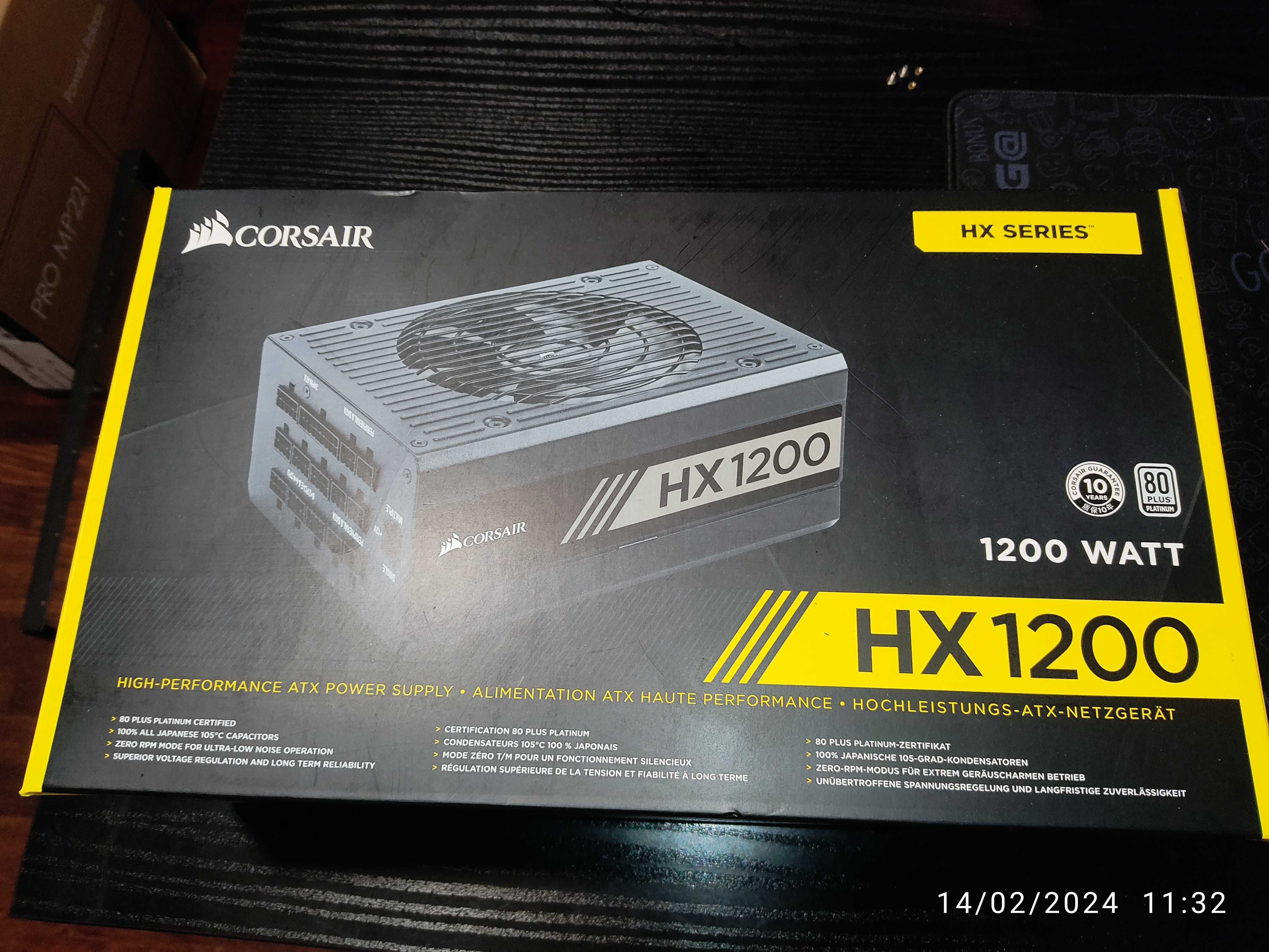 Corsair HX1200 80Plus Platinum Modular