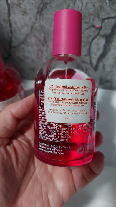 Malina Framboise od Yves Rocher woda toaletowa Zestaw