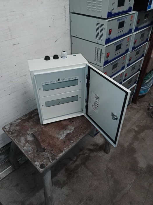 Rozdzielnica stalowa z demontażu 40x30x12cm