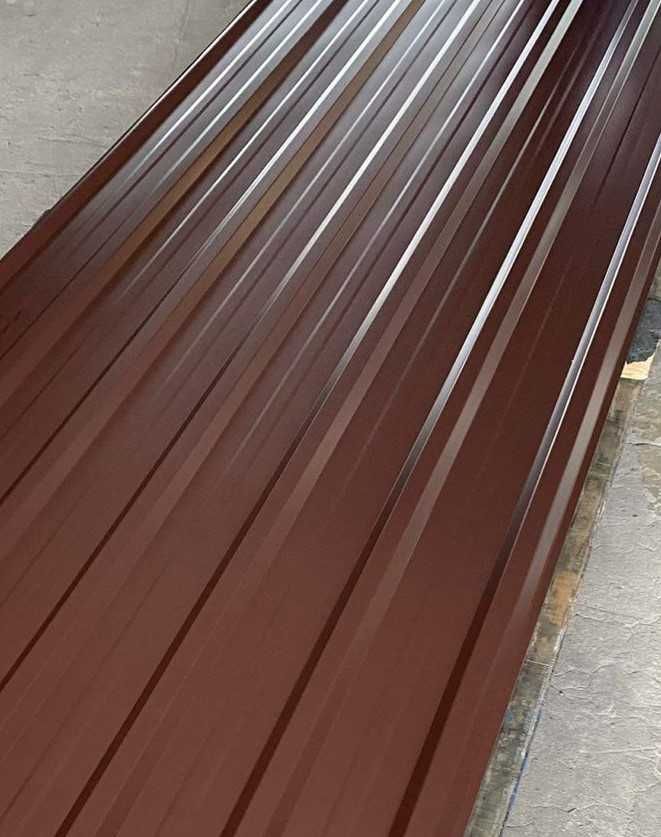 Blacha trapezowa T18 Ral 8017 mat -cięta na wymiar!