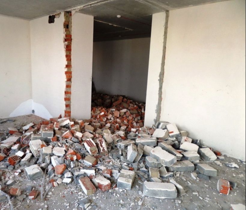 Проводимо демонтажні роботи