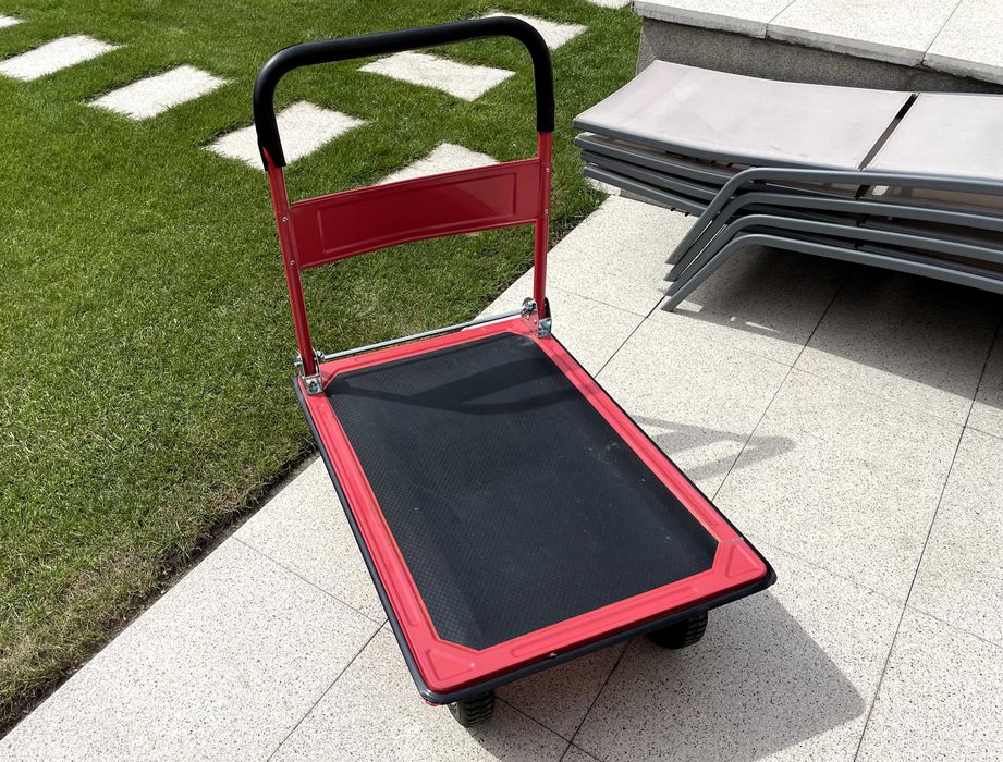 Wózek magazynowy do 300 kg 90x60cm made in Germany solidny mocne kółka