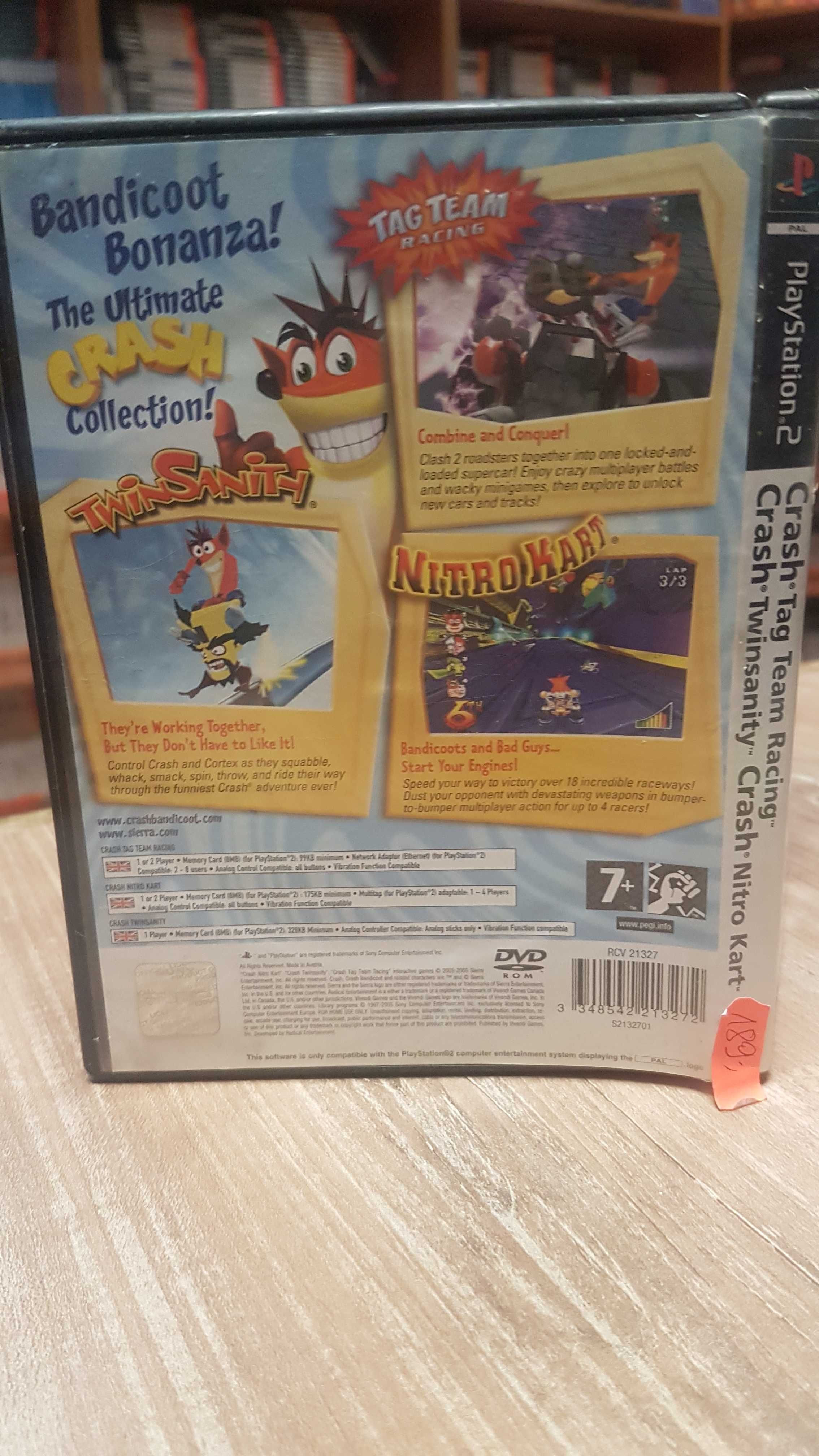 CRASH BANDICOOT action pack PS2 Sklep Wysyłka Wymiana