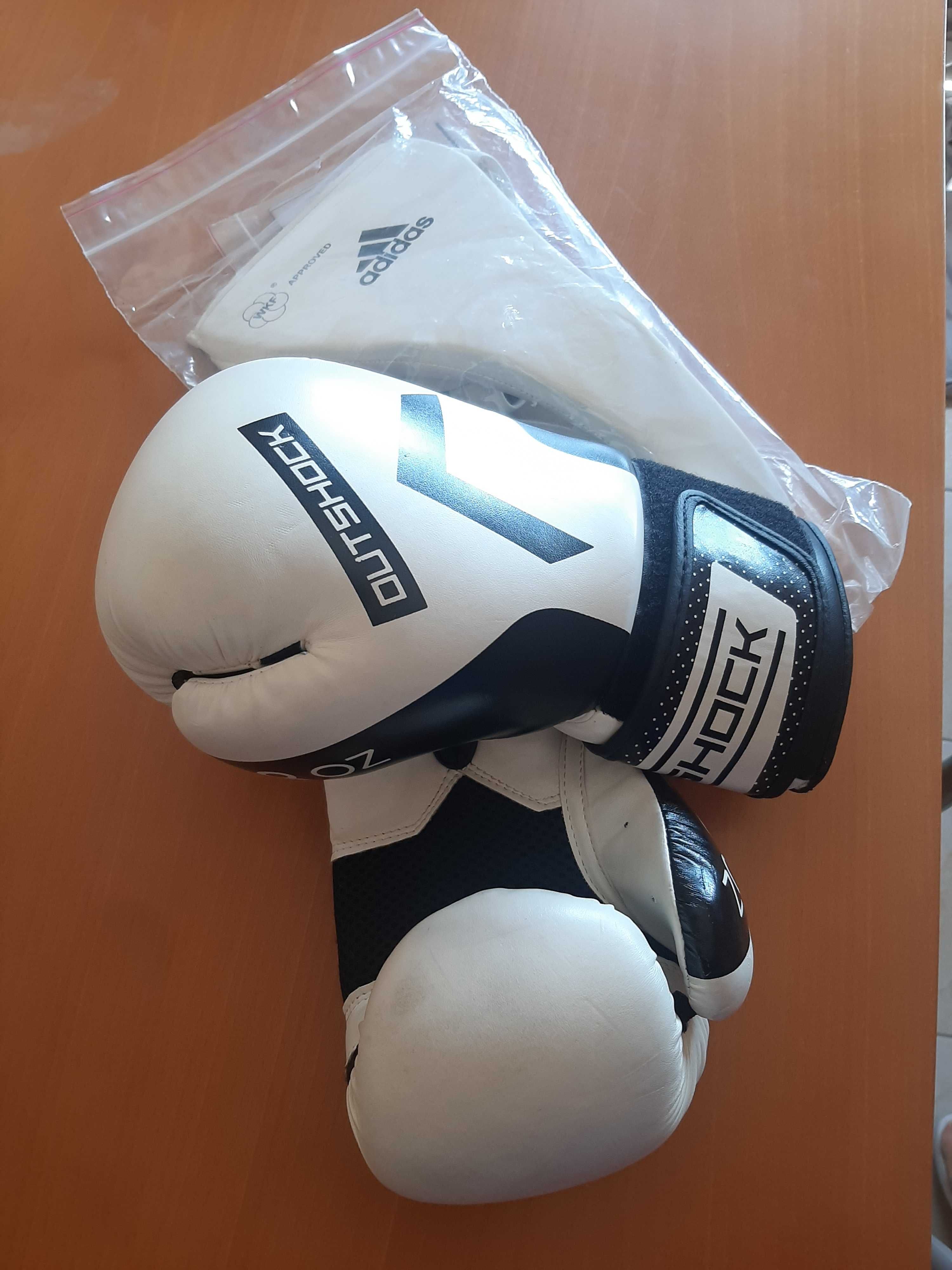 Luvas 8oz e Coquilha feminina