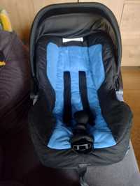 Fotelik Recaro privia + baza ISOFIX +adaptery -zestaw jak nowy