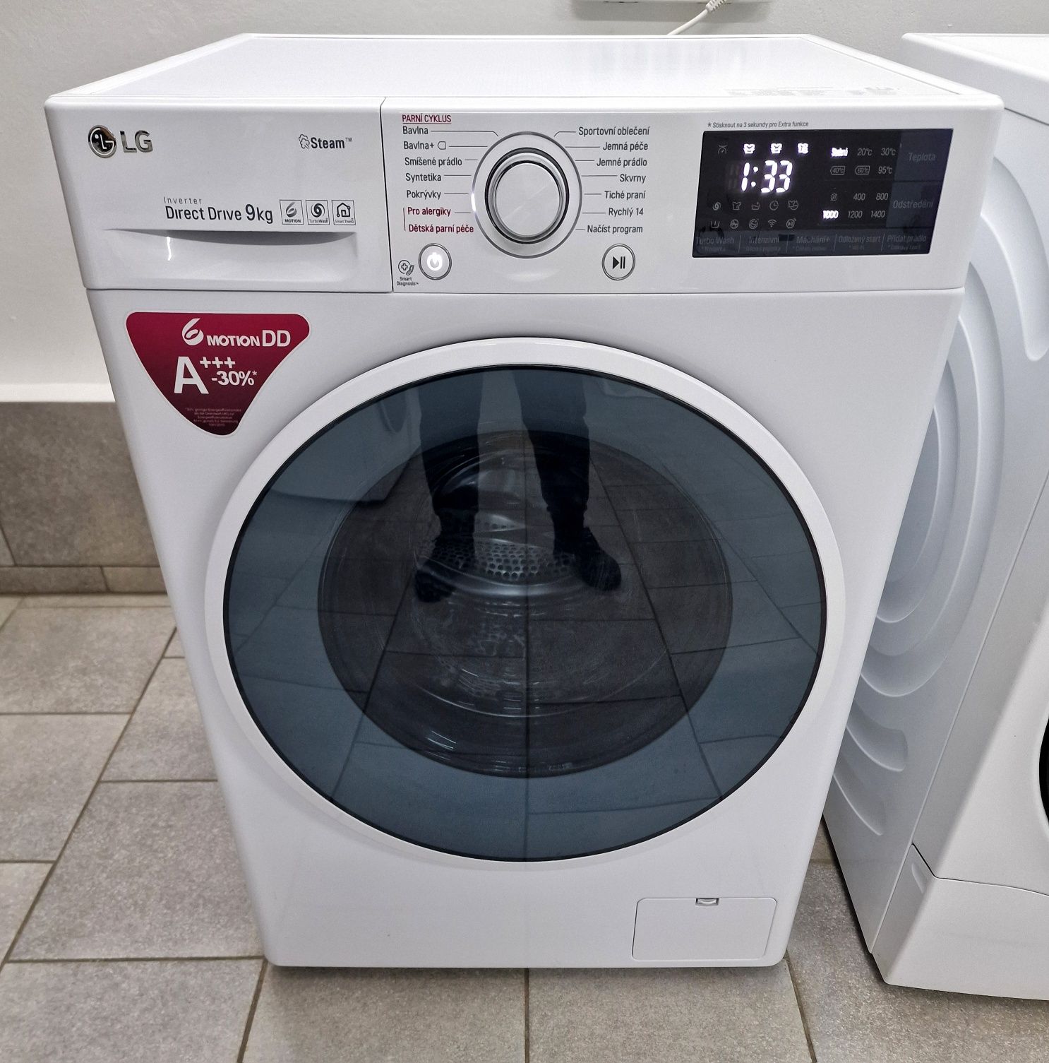 Пральна/стиральная/машина LG Inverter Direct Drive 9 KG / F94J7VY0W