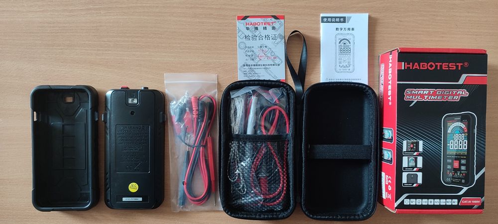 Професійний цифровий мультиметр HABOTEST HT 116 + NCV.