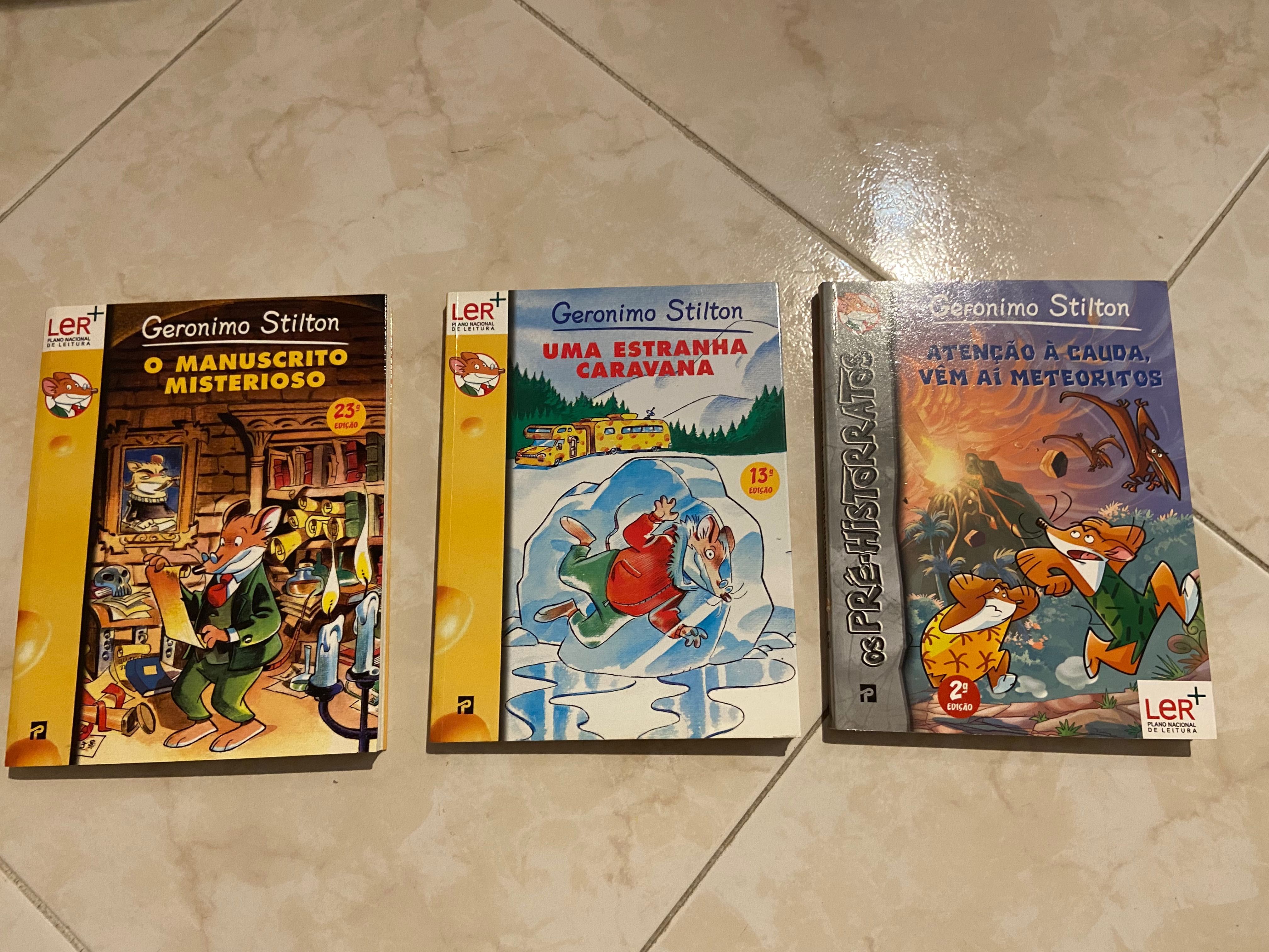 Geronimo Stilton “No Reino da Fantasia” e outros