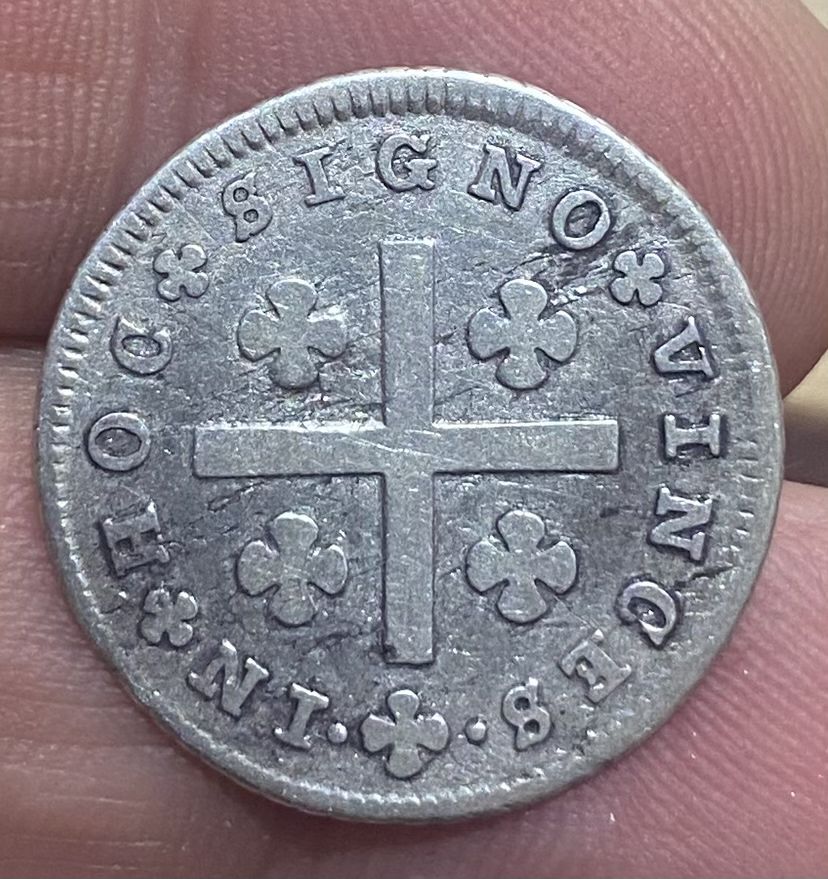 Moeda D. MARIA I Tostao 100 Reis