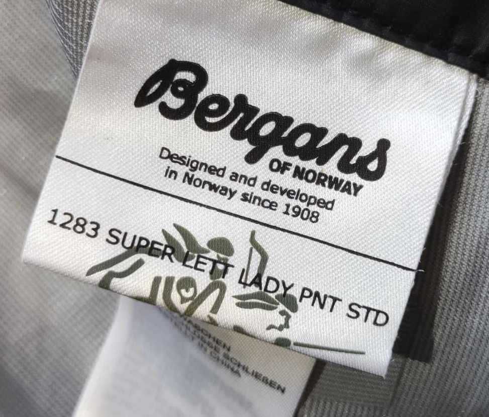 Nowe spodnie damskie Bergans Super Lett Dermizax roz.XL