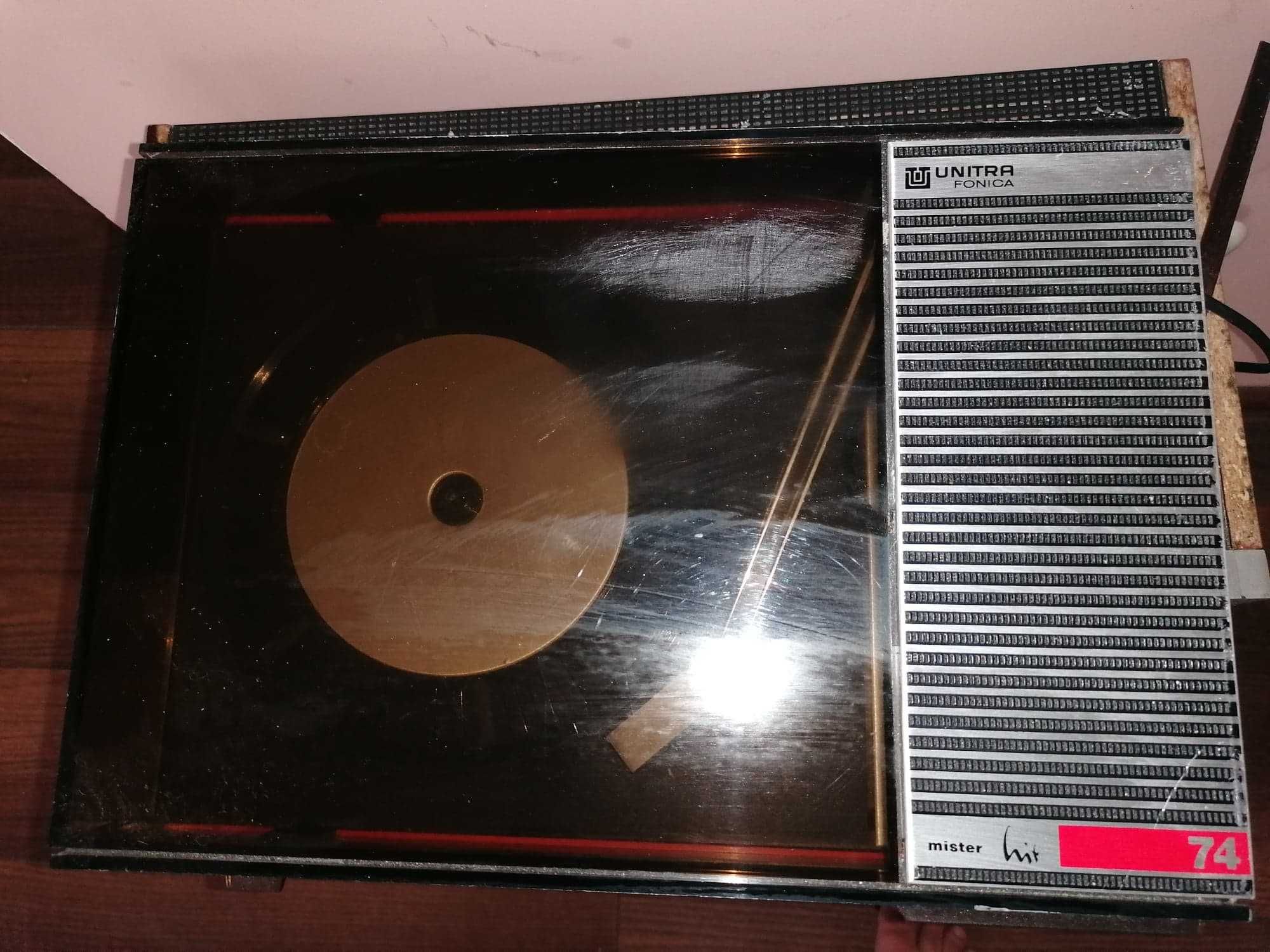 Gramofon Unitra Fonica Mister Hit ,PRL, vintage