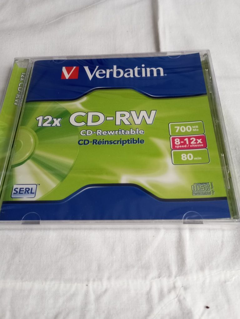Verbatim CD-RW 700 MB 8-12x 80 min 8 szt .