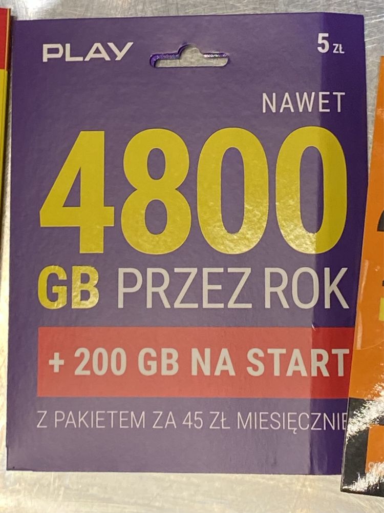 Starter prosty złoty numer play