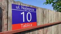Tablice, tabliczki adresowe