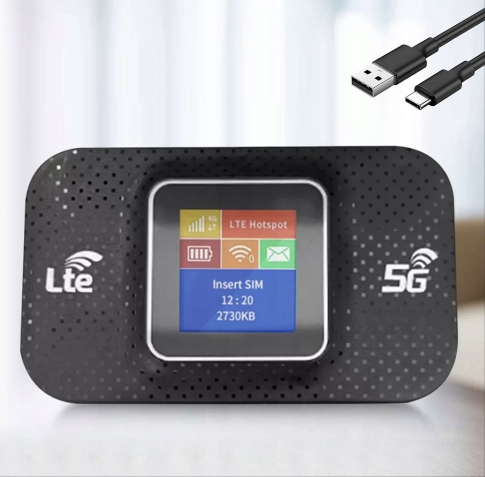 Mini Router WiFi 4G LTE – Błyskawiczny Internet + 10 Użytkowników!