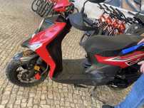 Scooter  sym estilo rallye