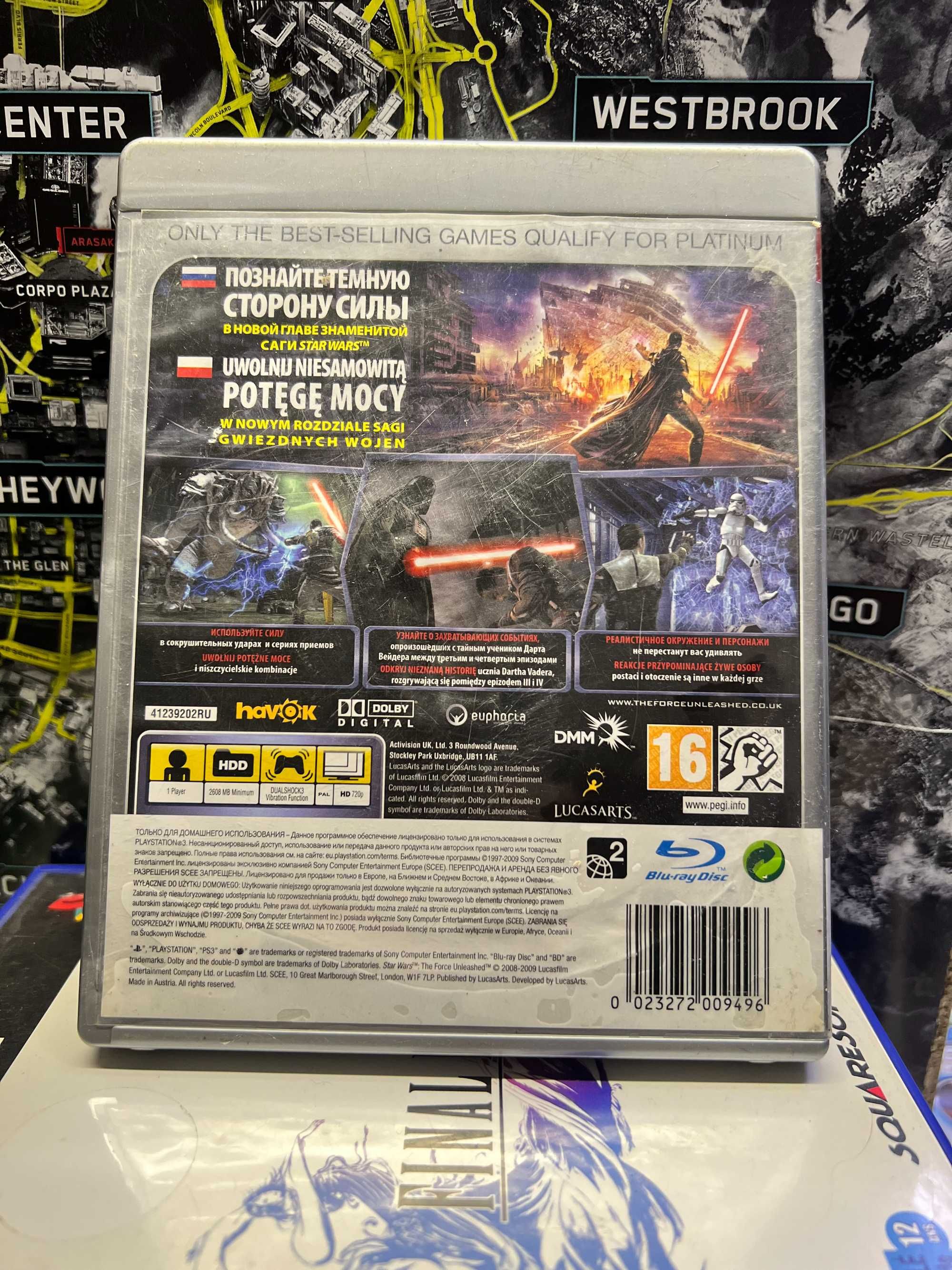 Star Wars: The Force Unleashed | PS3 | Sklep | Kraków |Wysyłka|Wymiana
