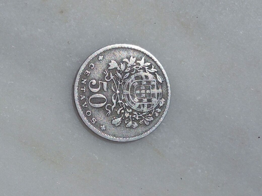 Moeda 50 centavos 1938