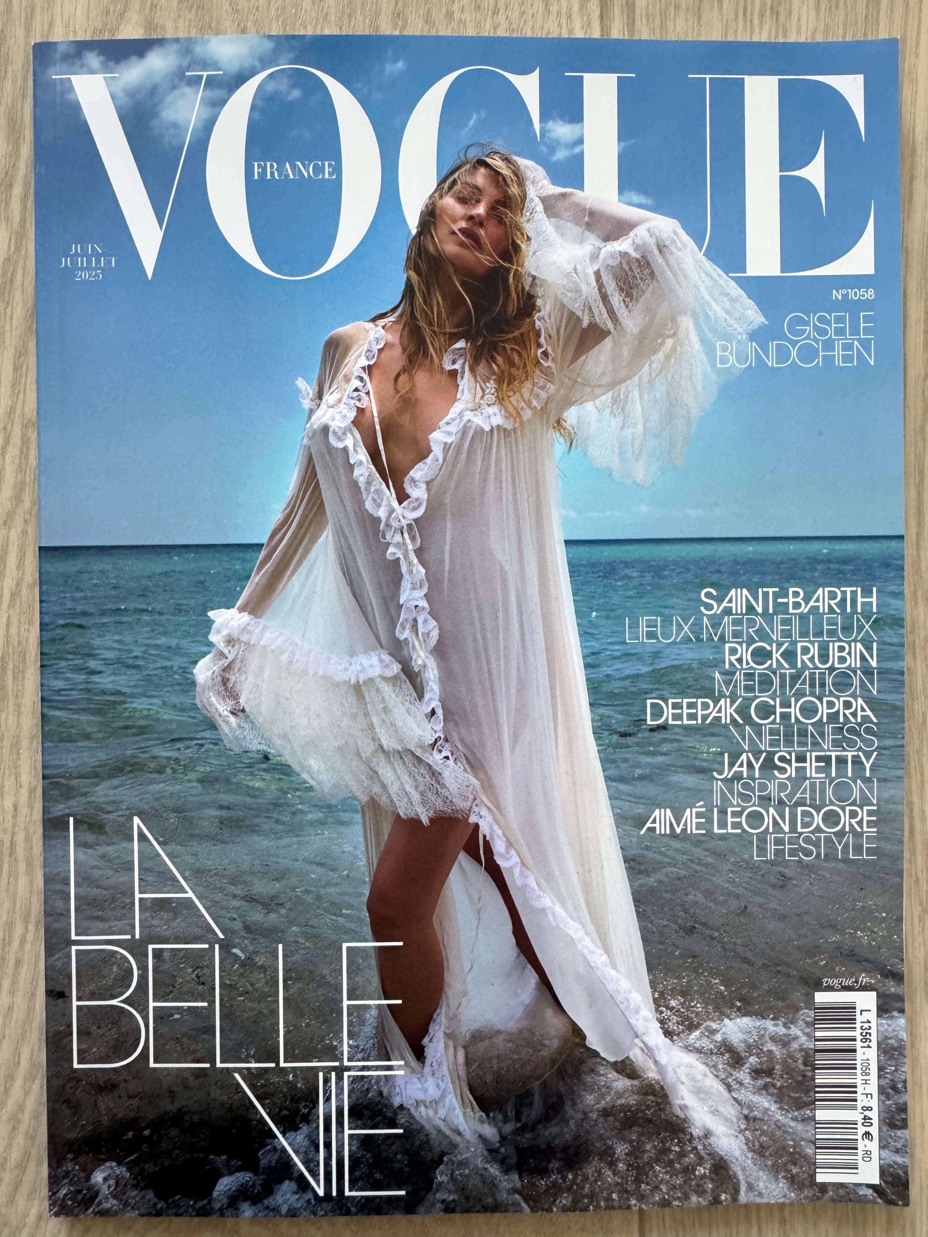 Журнал Vogue Франція, червень-липень 2025