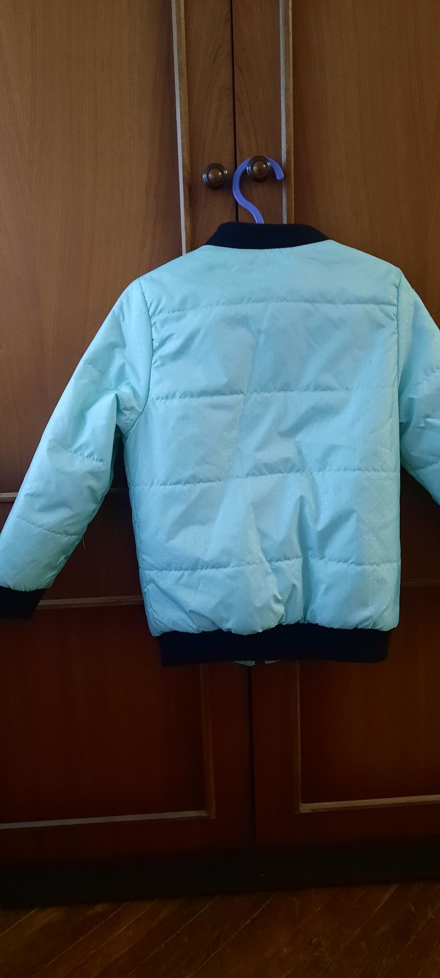 Весняна куртка для дівчинки, 116