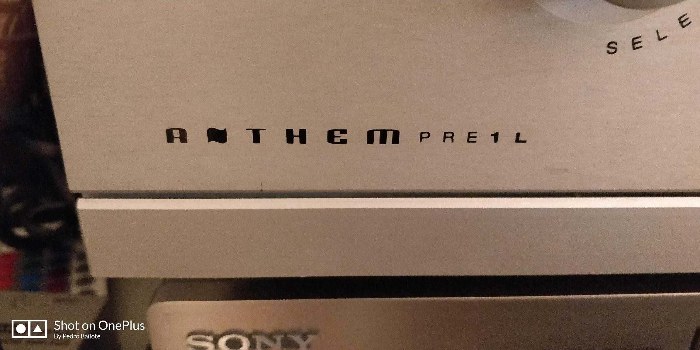 Pre Amplificador Anthem Hybrido a valvulas
