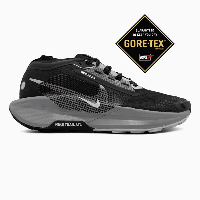 Мужские кроссовки Nike Pegasus Trail 5 Gore-Tex "Black/Crey" 40-45