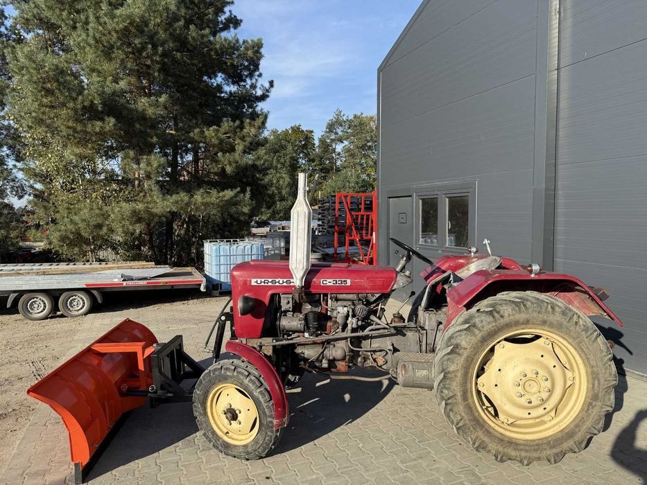 Pług na przód ciągnika C-330 C-360 – pług do śniegu odśnieżania spych