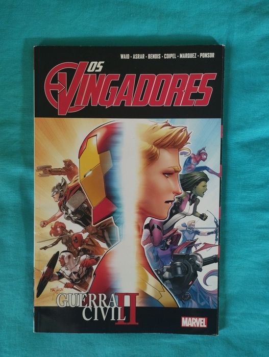 Banda desenhada Vingadores Guerra civil 2