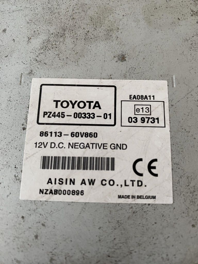 Radio Toyota Avensis