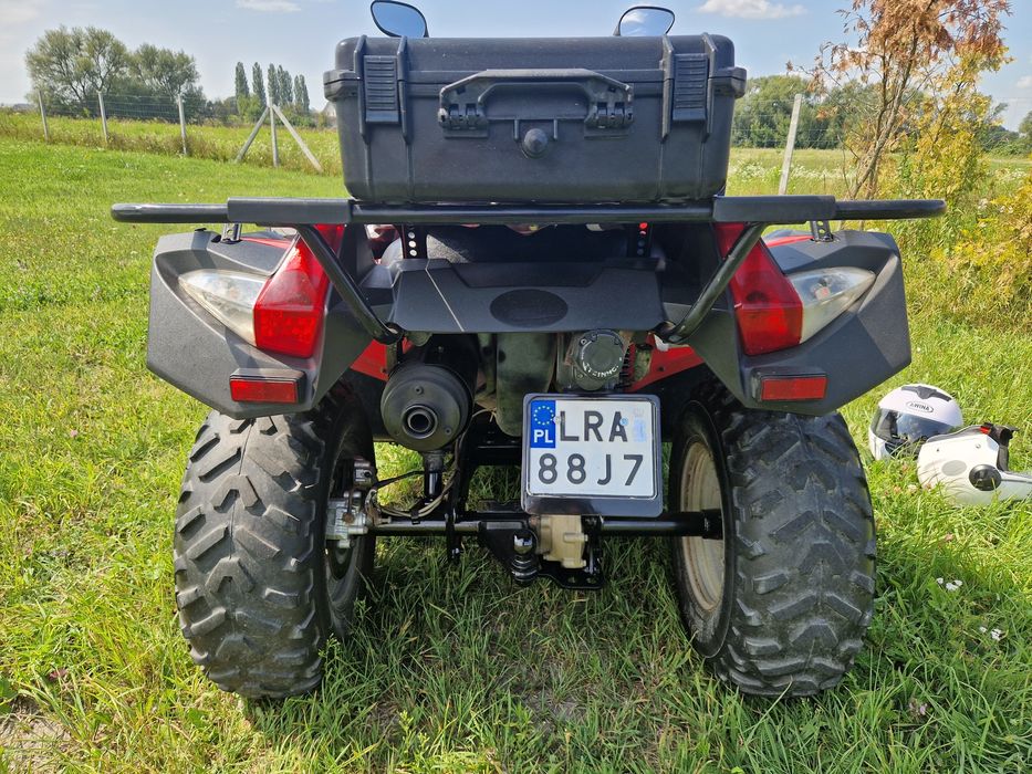 Kymco 500 MXU Warszawa+pług zarejestrowany L7E