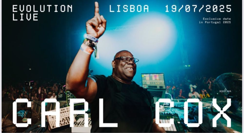 Bilhete Carl Cox