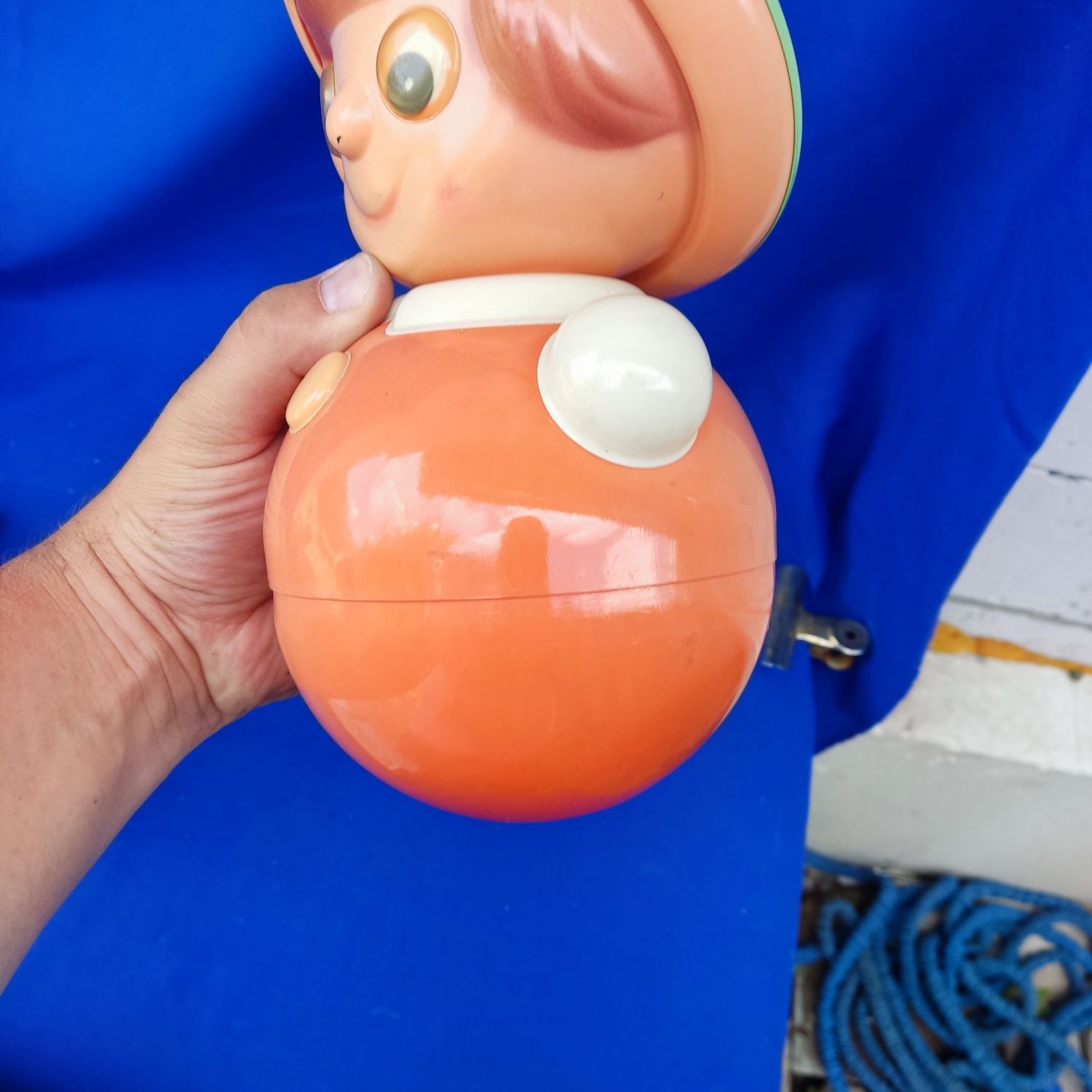 Неваляшка СССР советская игрушка детская кукла