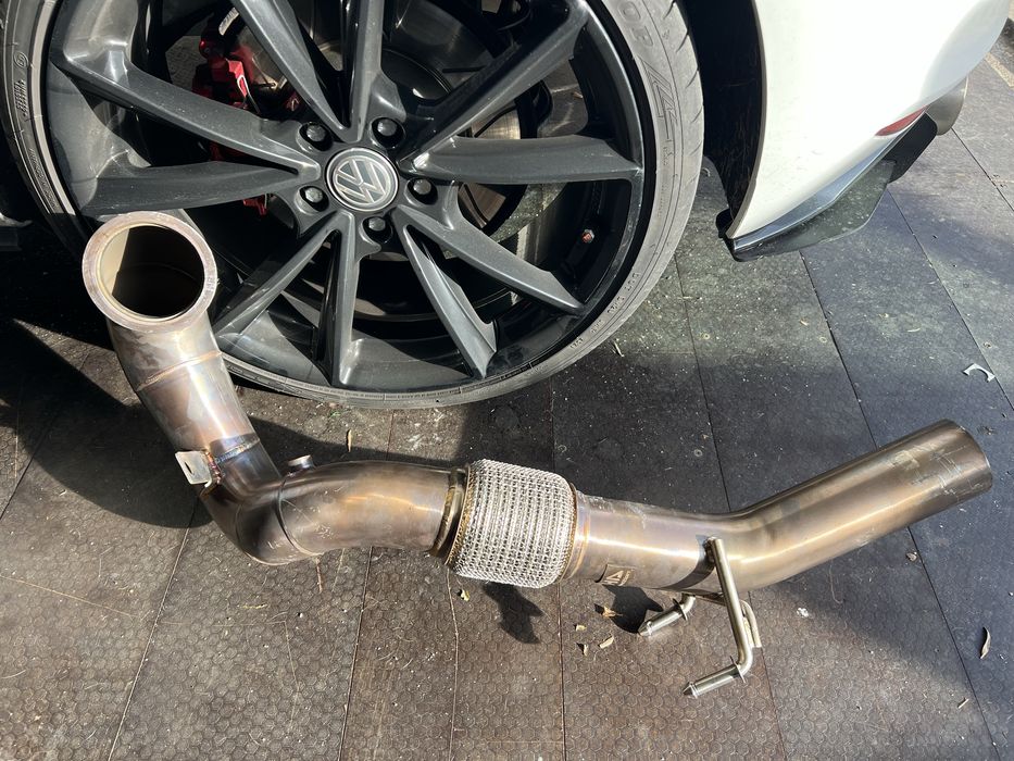 Downpipe alpha 7 gti/cupra