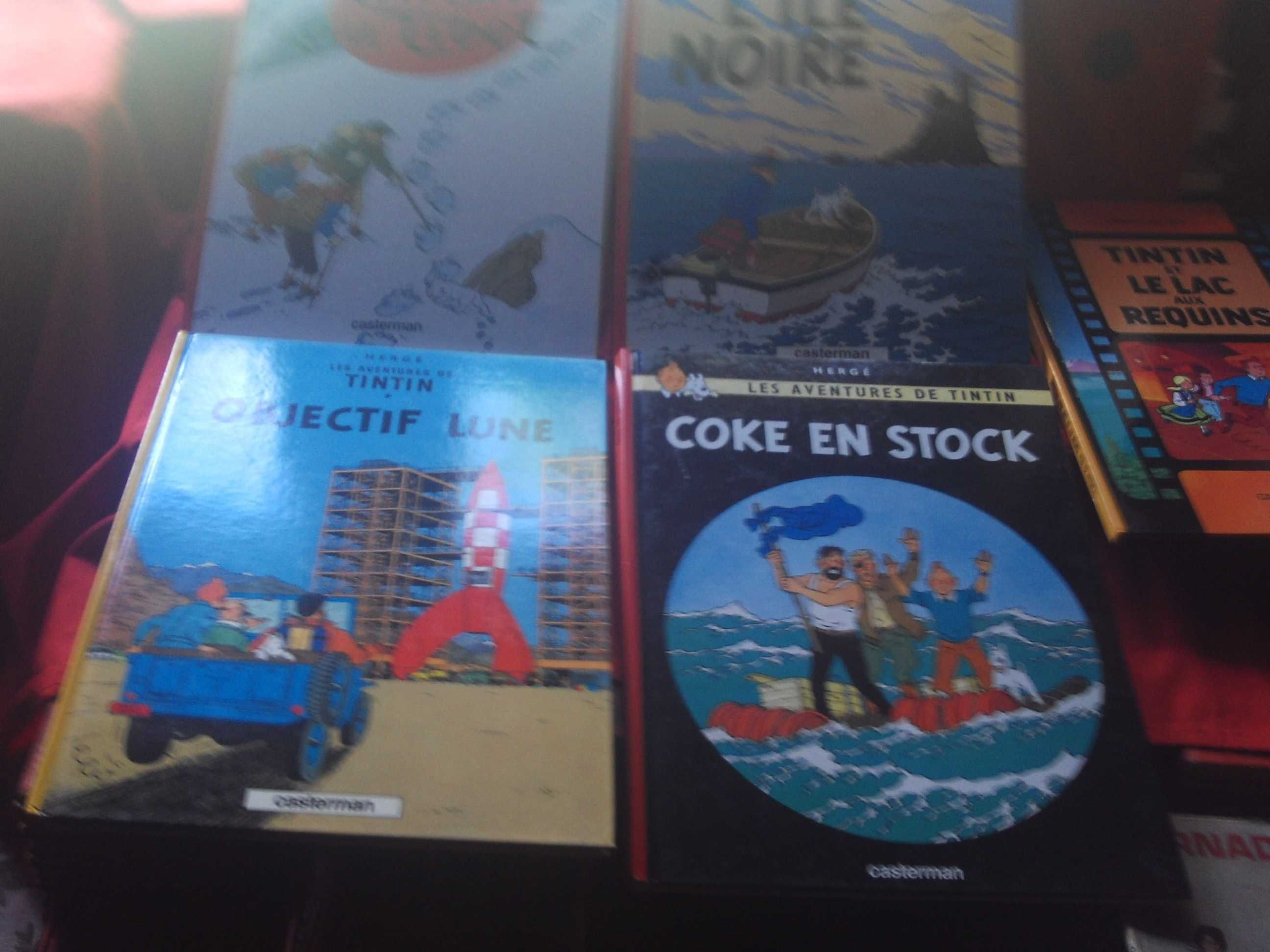 TINTIN original em francês Casterman coleção completa neuve