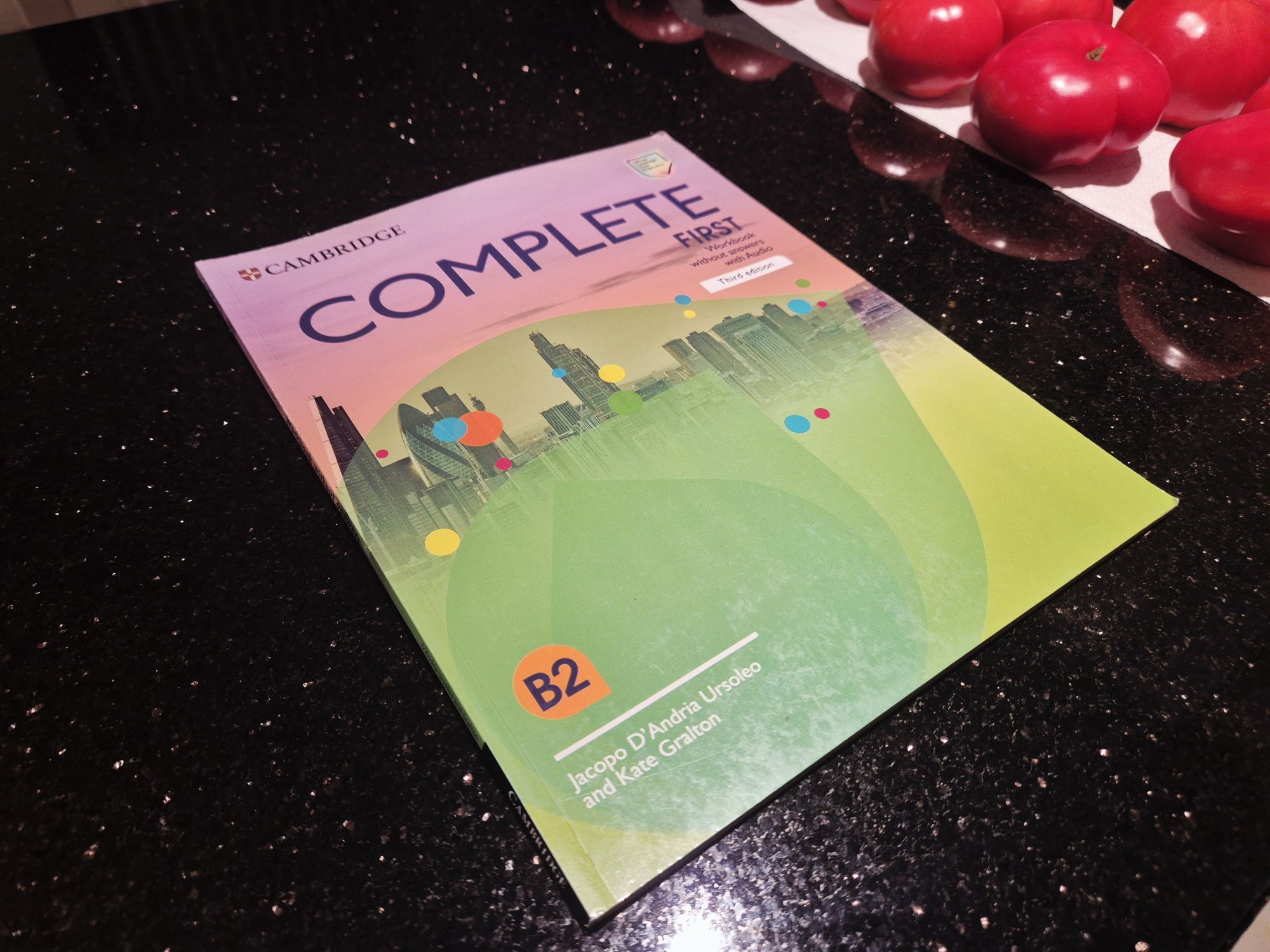 J. nowe Complete First Workbook B2 Cambrigde ćwiczenia język angielski