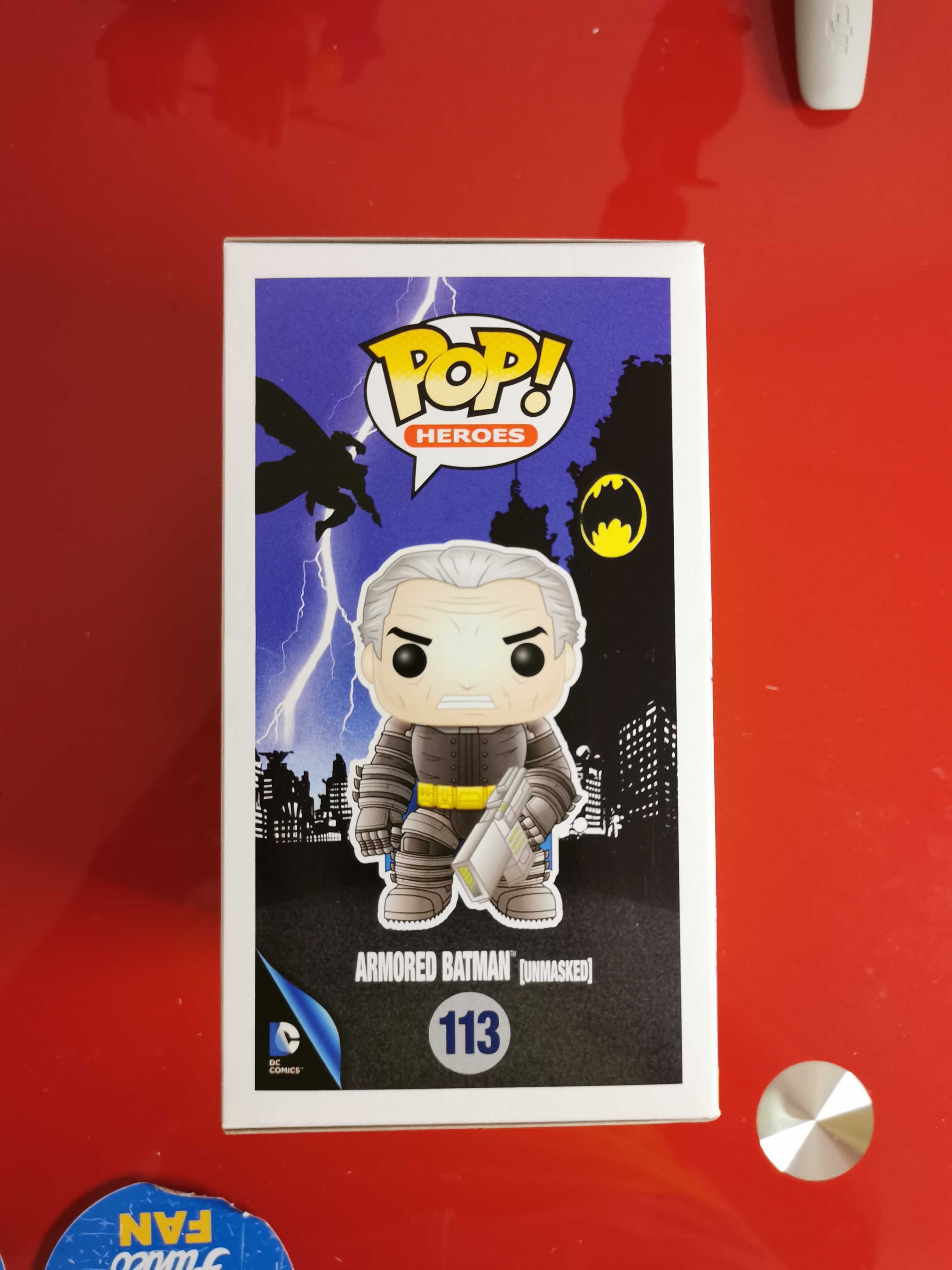 Funko Pop The Dark Knight Returns Armored Batman Unmasked