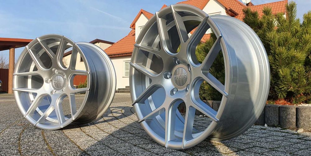 FELGI Haxer HX022 do BMW E36 E46 E90 F30 F31 F32 8j i 9j x 18 Srebrne