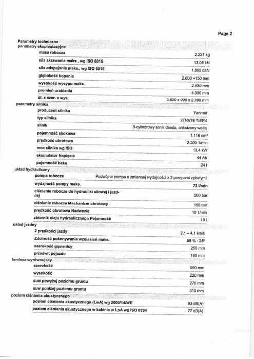Minikoparka Wacker Neuson ET20 Edycja D 2024r, Leasing bez BIK i KRD